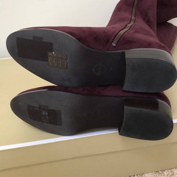 New! MICHAEL KORS Size 5.5 Damson bromley boots - Picture 7 of 7